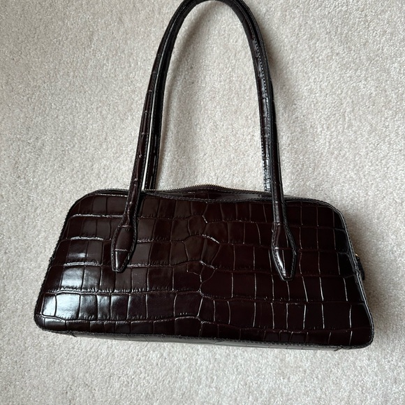 Madewell the top zip shoulder bag in Coffee Bean - Picture 3 of 5